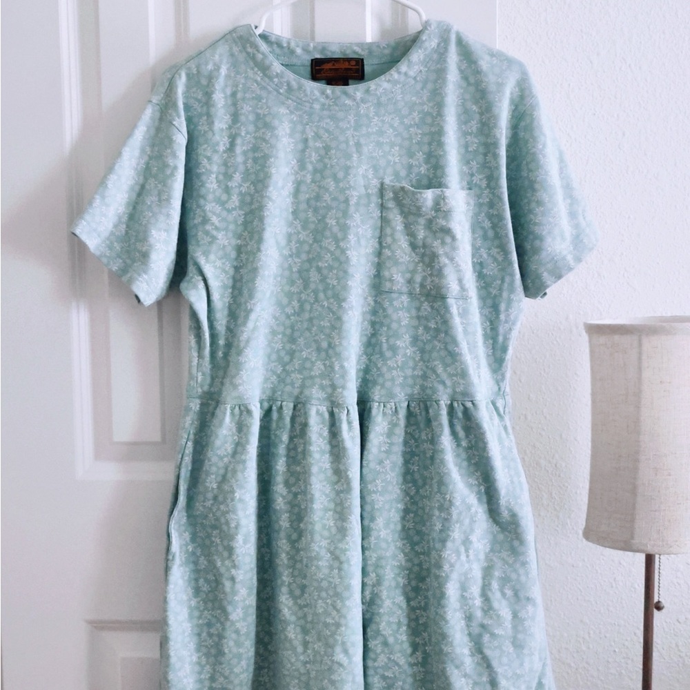 Eddie Bauer vintage floral cotton dress